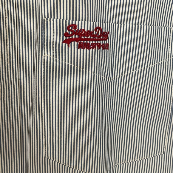 Blue, Oxford, striped shirt - Picture 2 of 8